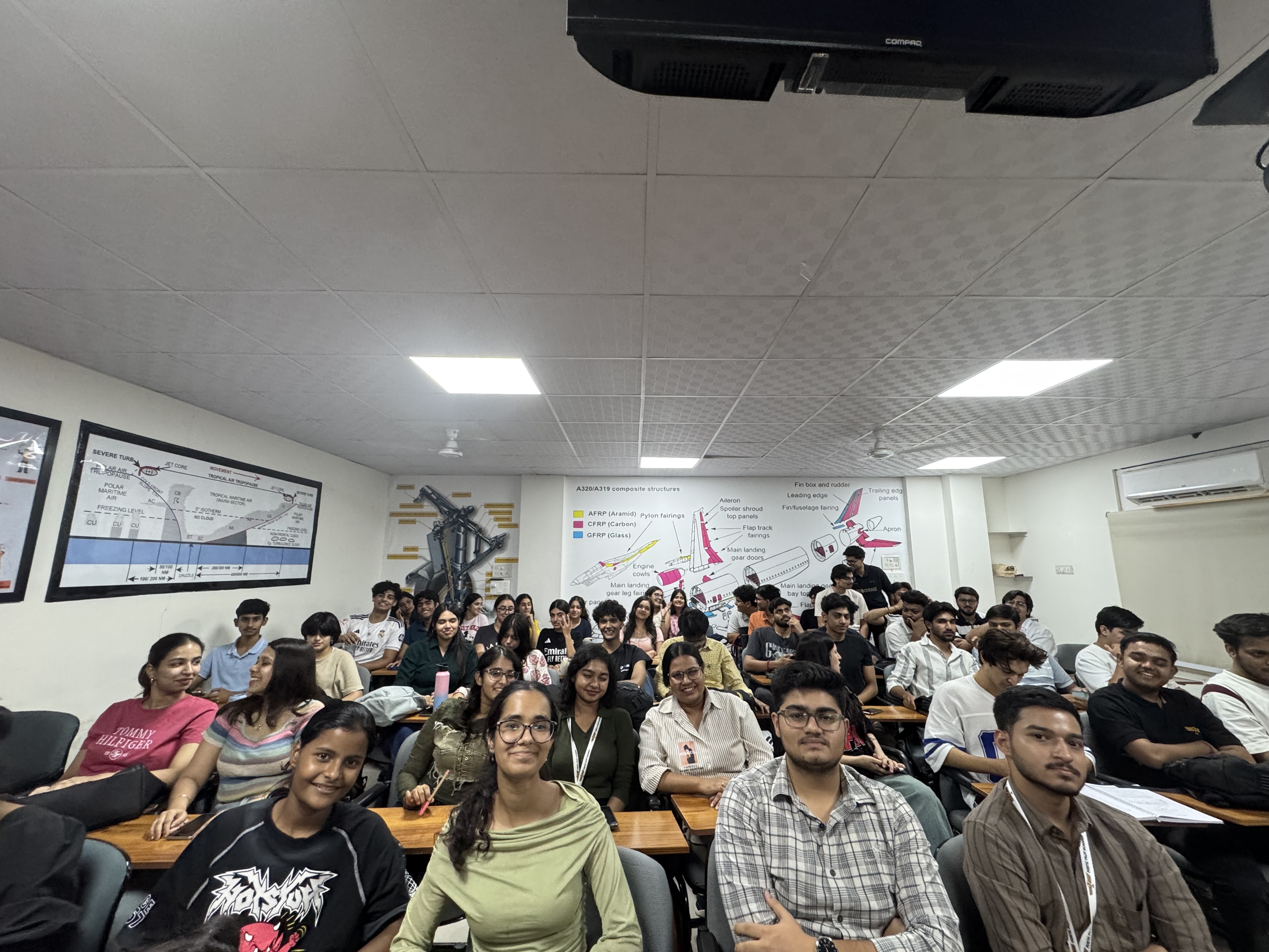 Classroom shenanigans at Poetic Pilot Academy - Ground Classes