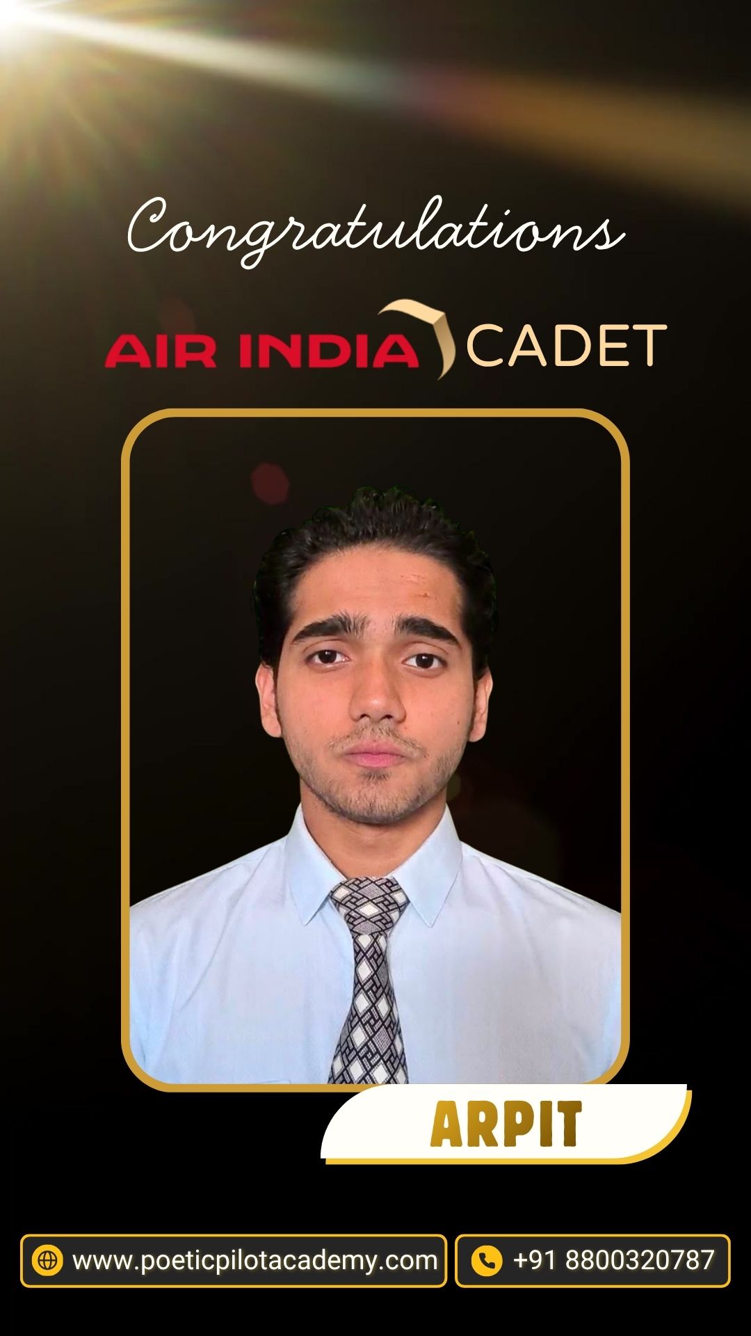 Congratulations,Future Pilot! at Poetic Pilot Academy - Airline Cadet Selections